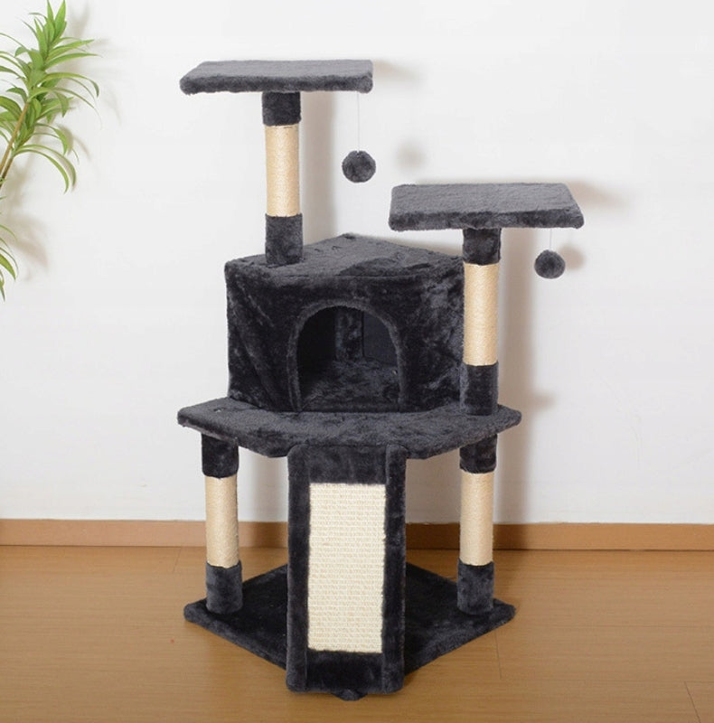 Cat scratcher poles couch bed cat house graphite 102cm THE ZOO Height (cm) 101 - 160 cm
