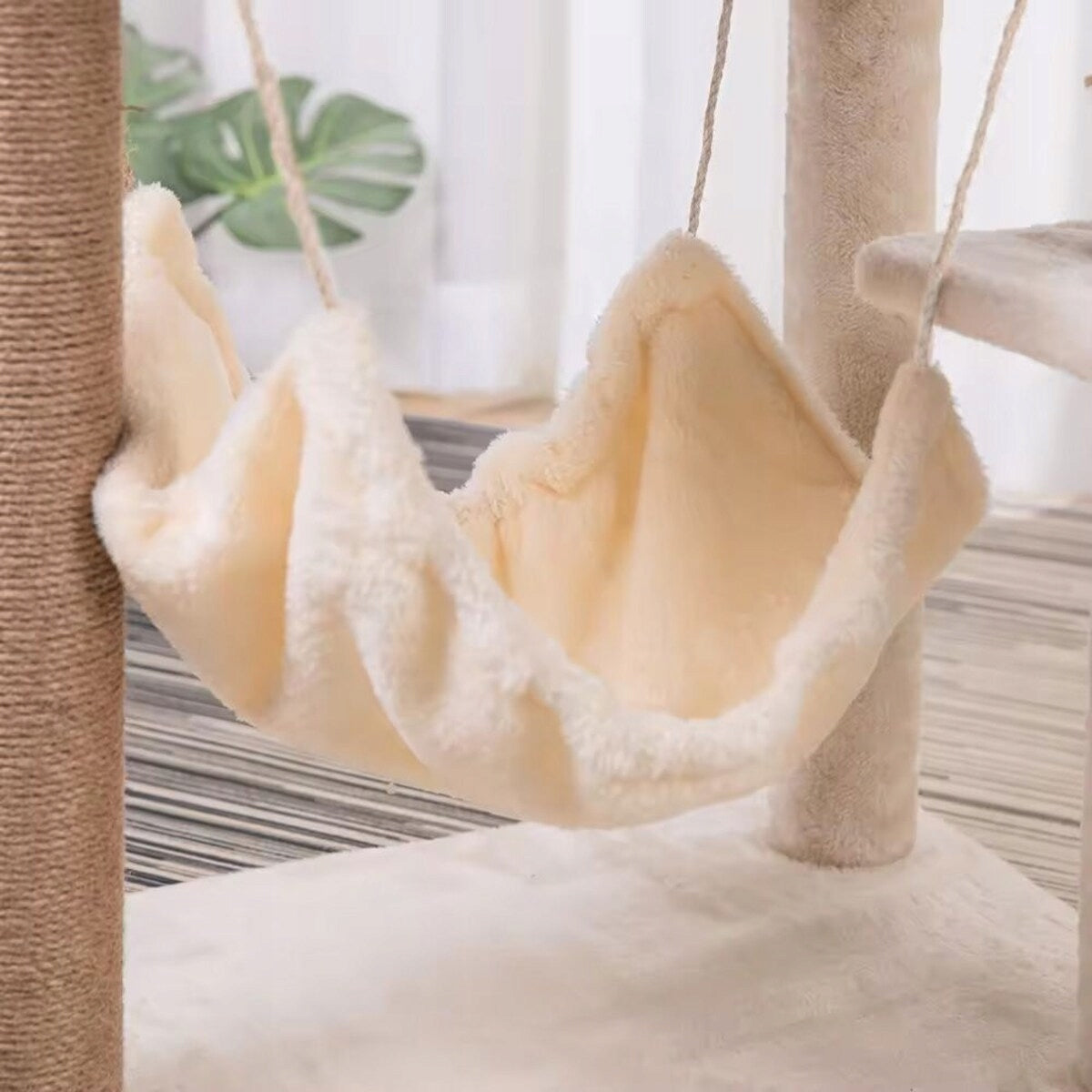 Cat scratcher post beige 5 levels - cottage, bed, hammock, ladder Brand Platan Sofa
