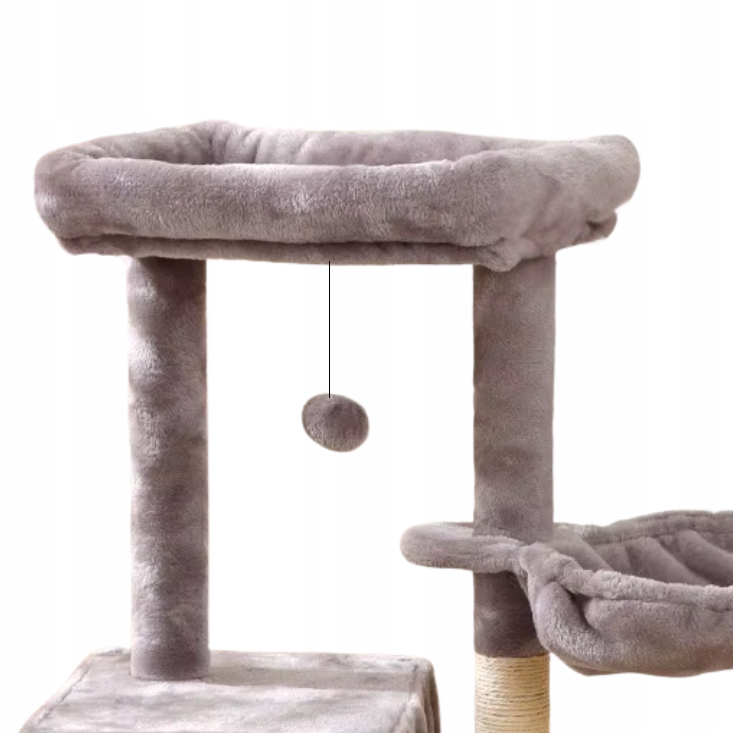 Cat scratcher post couch bed cat house 77cm THE ZOO grey Brand The Zoo