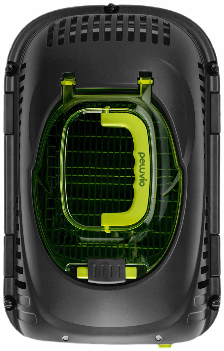 Cat transporter PELUVIO Saffrons up to 5 kg Black Additional features large air vents foldable