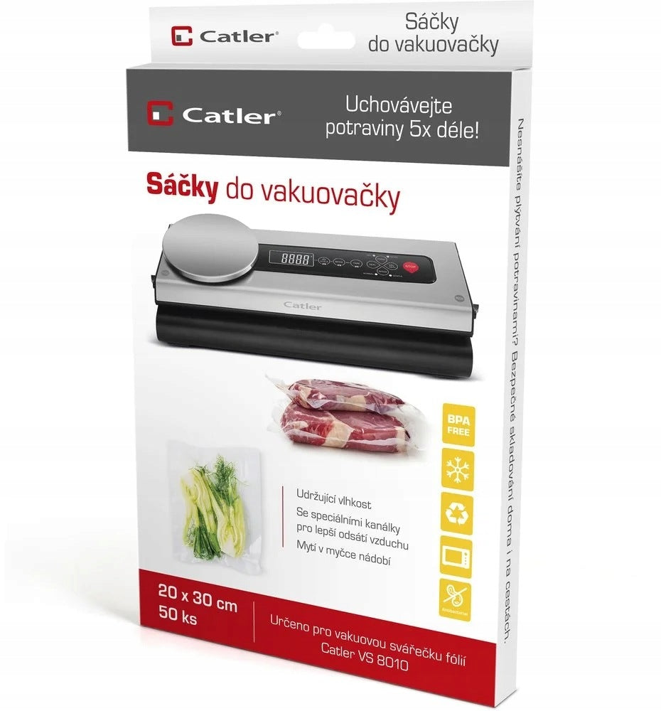 Catler Vacuum bags 20*30 Náhradní sáčky 20 x 30 cm - 50 ks