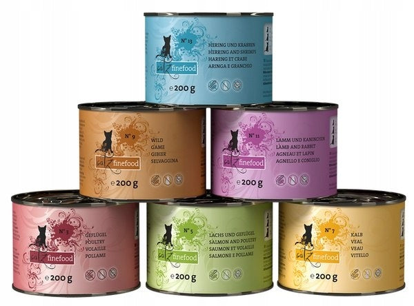 Catz Finefood Classic Collection I Multipack Cans N.03-13 6x200g