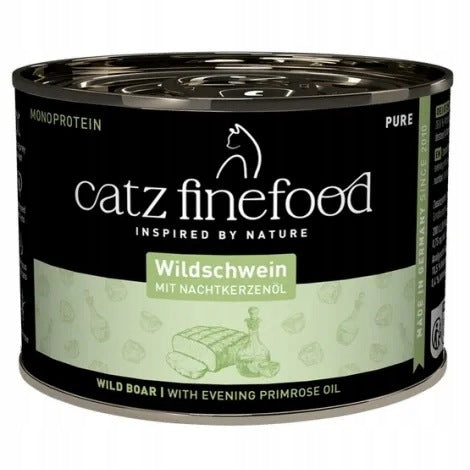 Catz Finefood Pure Purrrr N.109 Wet Cat Food Boar 200g