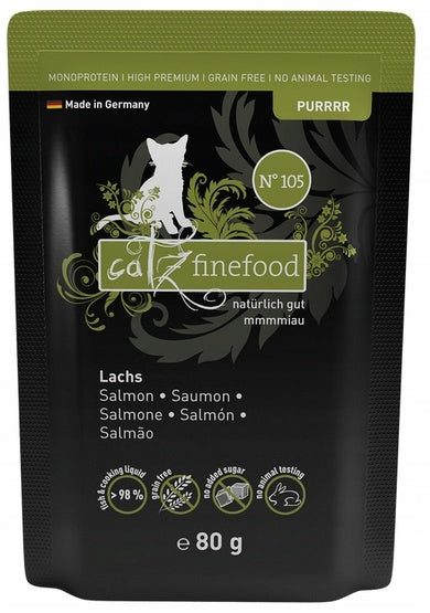 Catz Finefood Purrrr N.105 Salmon sachet 80g