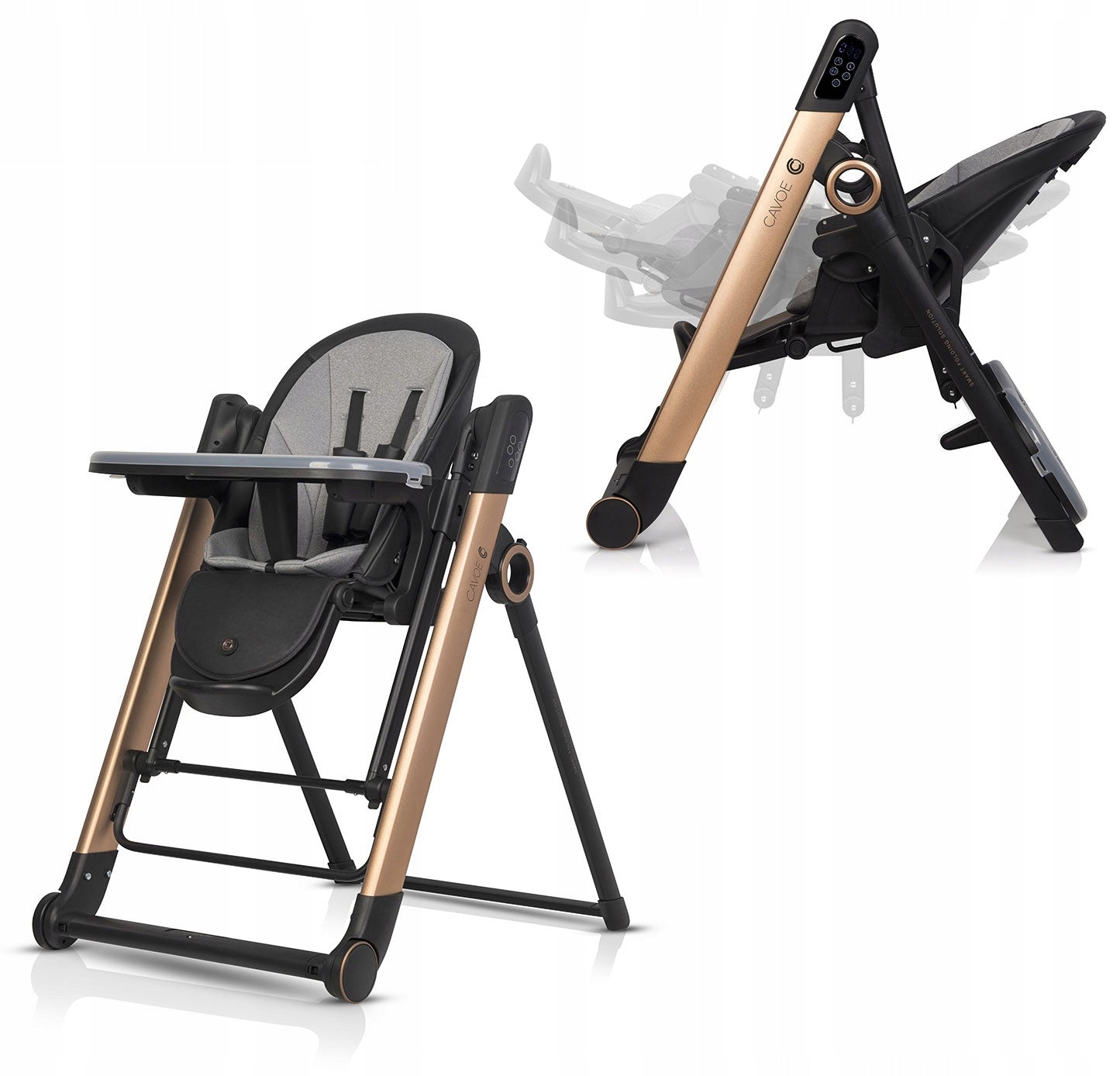 Cavoe Dada Electric swing high chair / Meteorite