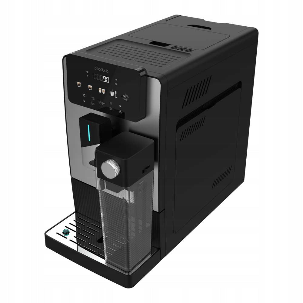 Cecotec Cremmaet Latte Espresso Machine for Coffee 19 Bar Grinder Black Packaging status original