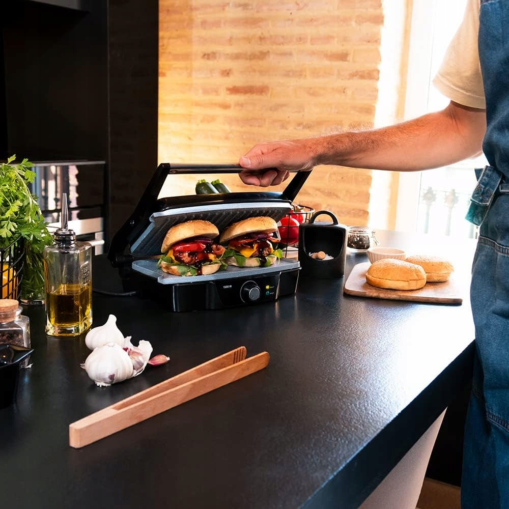 Cecotec Electric Grill Rock'nGrill 1500, Stone Ceramic RockStone, Po Model Cecotec Grill elektryczny Rock'nGrill 15