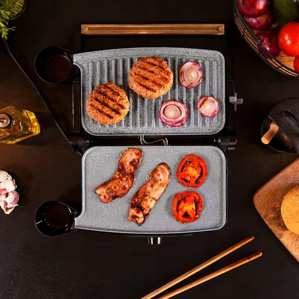 Cecotec Electric Grill Rock'nGrill 1500, Stone Ceramic RockStone, Po Power rating 17.1 W