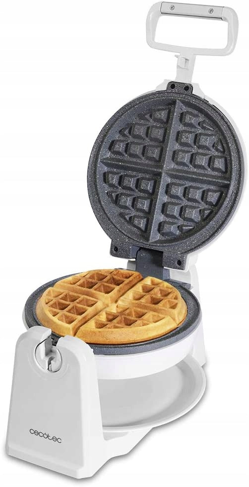 Cecotec Fun Waffle Stone Sphere Electric Waffle Iron For Kitchen Toasting Model Fun Gofrestone Sphere
