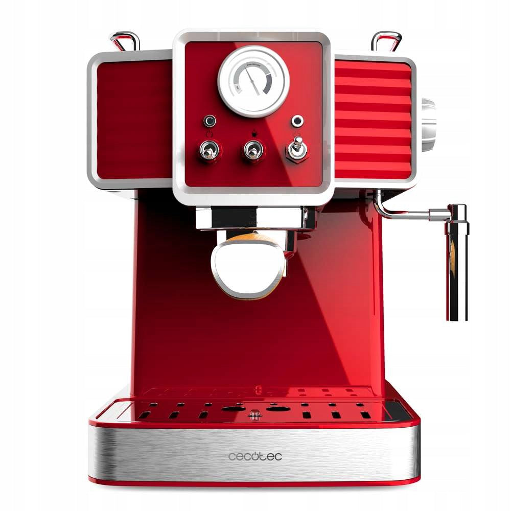 Cecotec Power Espresso 20 Traditional Light Red Coffee Maker Red Packaging status original