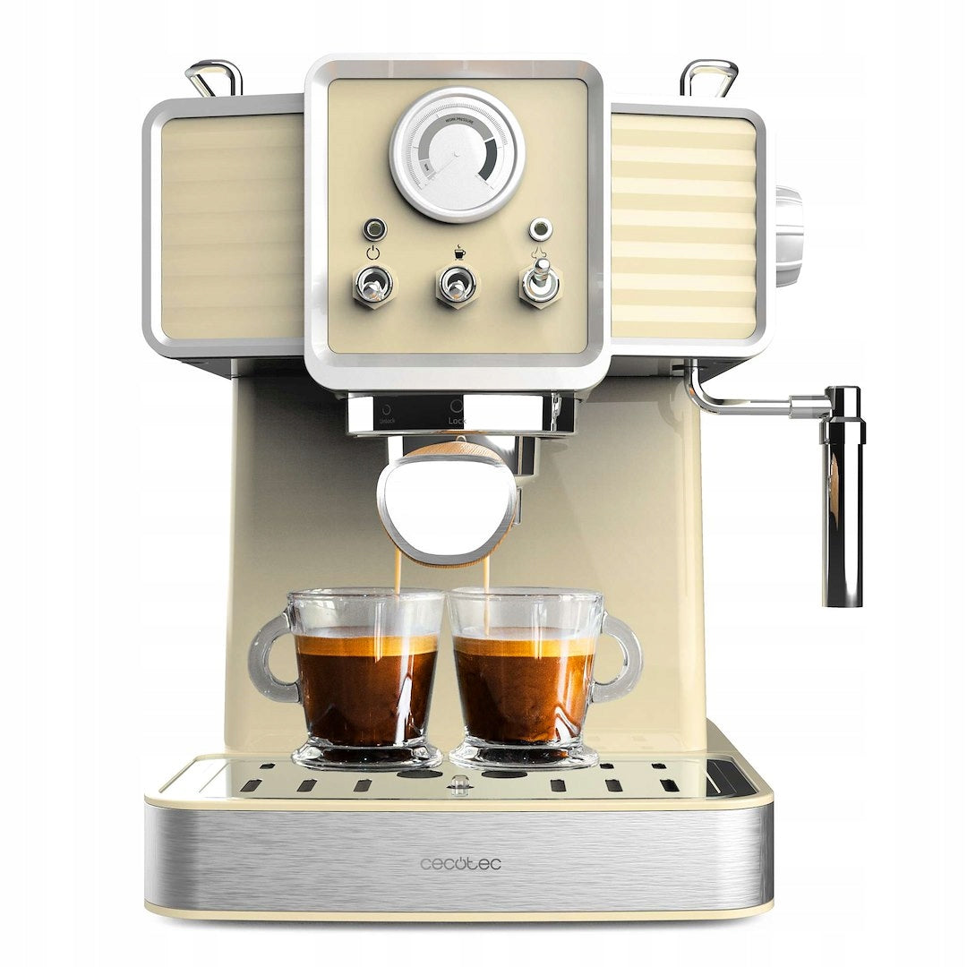 Cecotec Power Espresso 20 Tradizionale Light Yellow