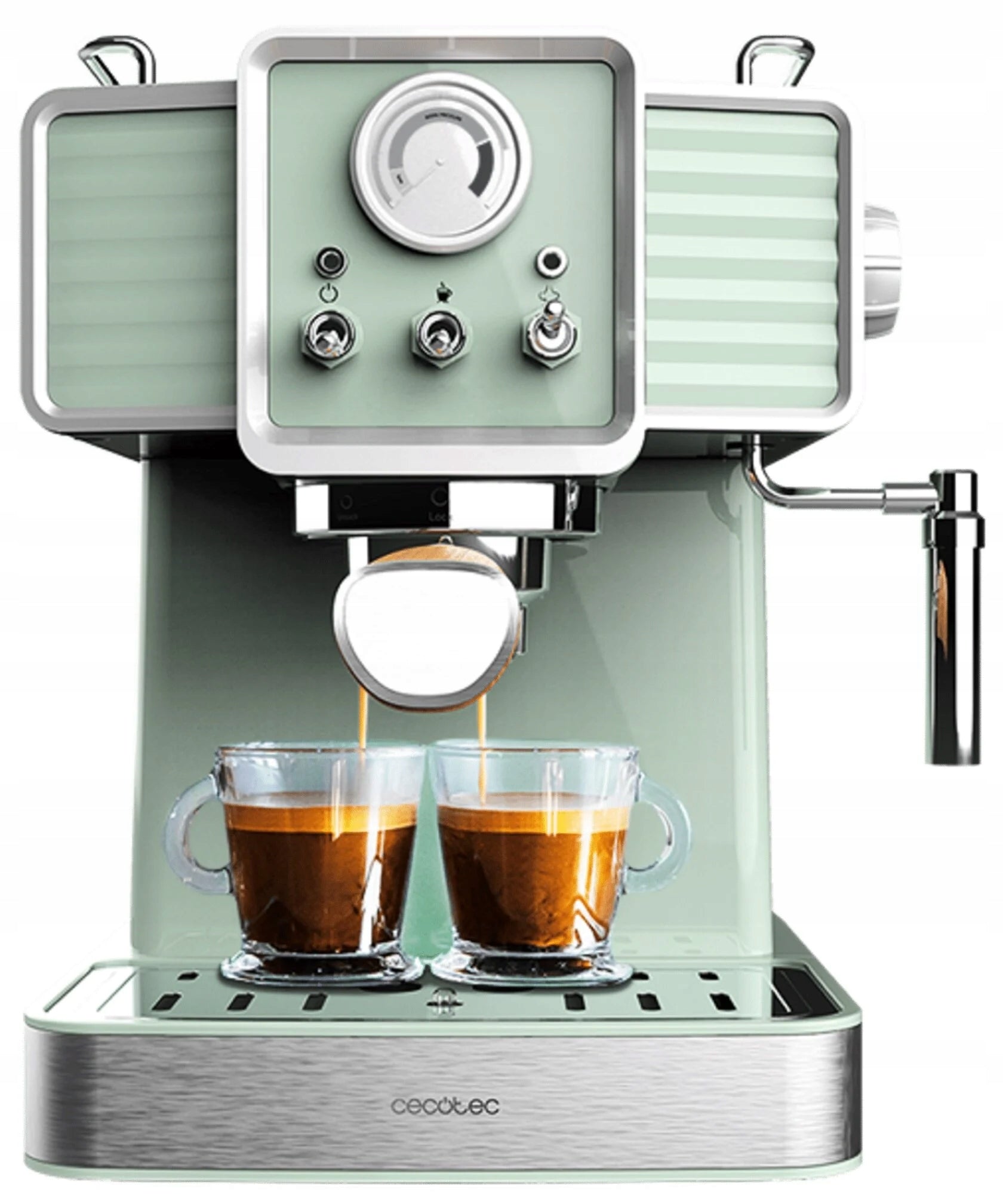 Cecotec Power Espresso Tradizionale Light , Green 20 BAR