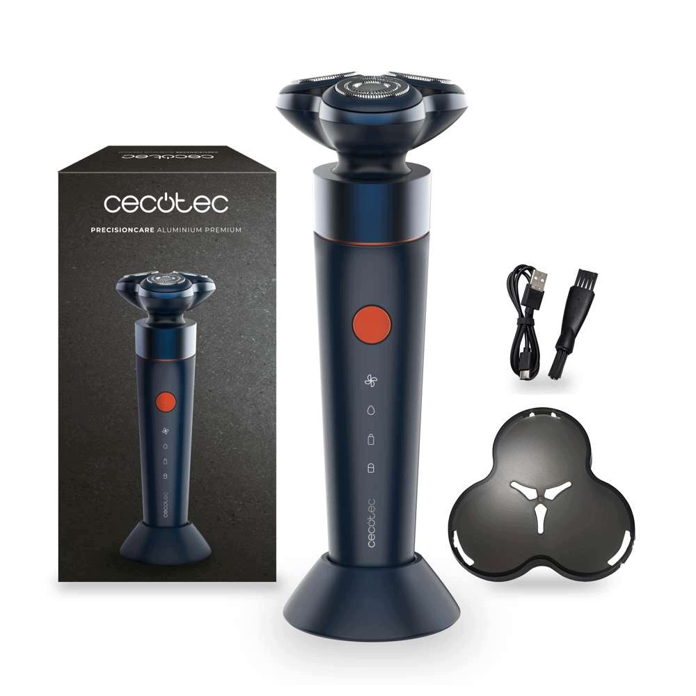 Cecotec PrecisionCare Aluminum Premium IPX7 Turbo Rotary Shaver