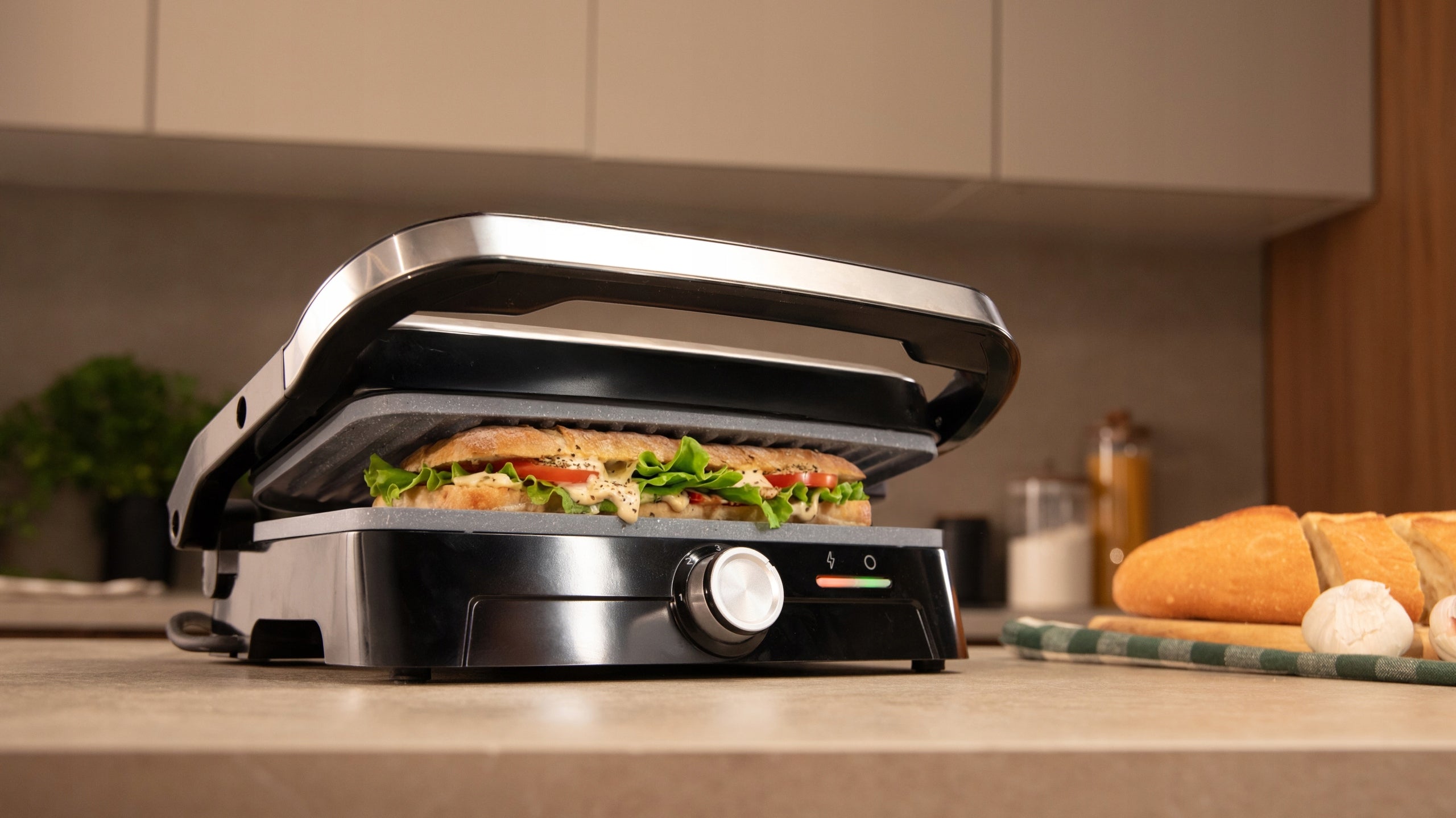 Cecotec Rock'nGrill 1500 Full Open Electric Grill Folding 1500W Silver Manufacturer code A01_EU01_117515