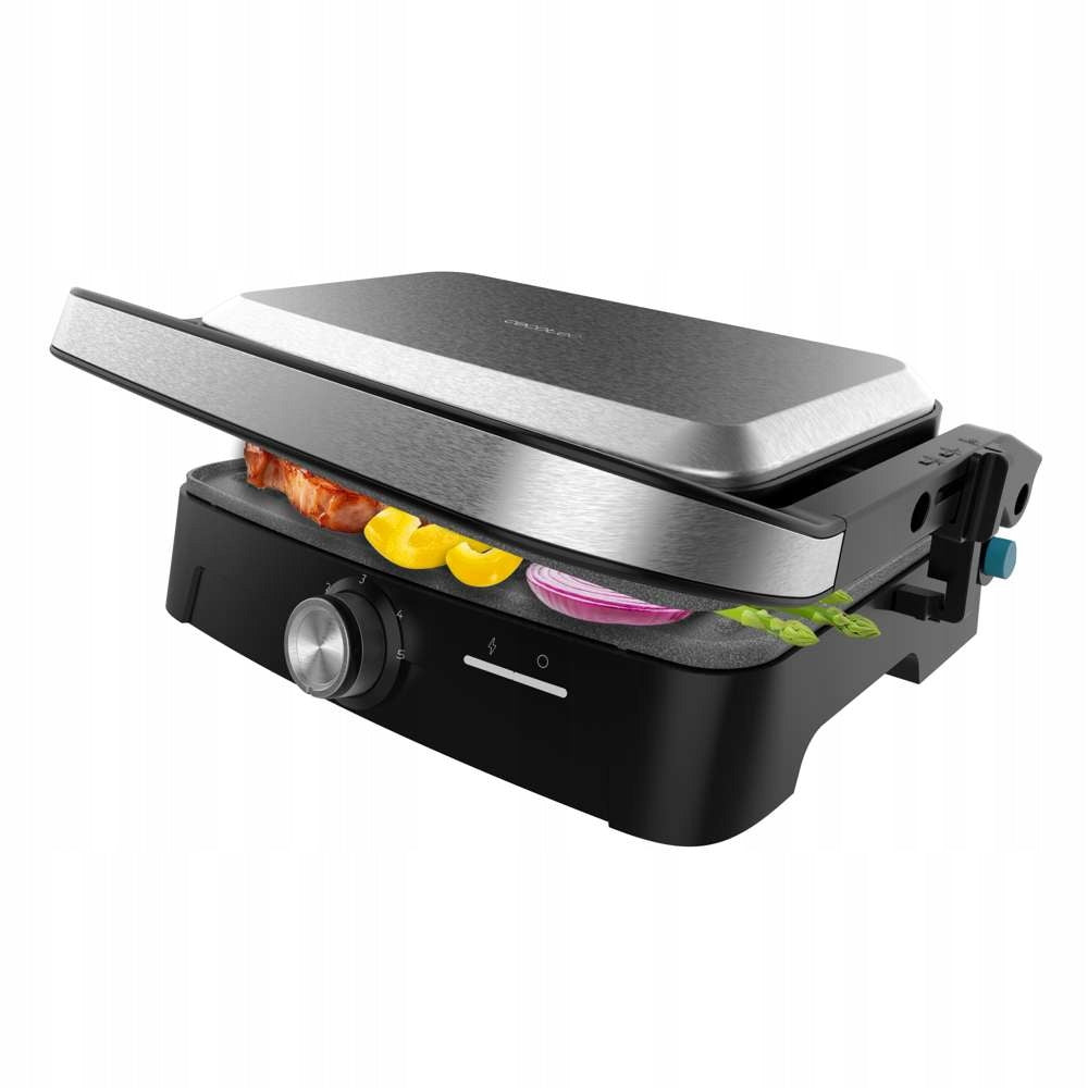 Cecotec Rock'nGrill 1500 Full Open Electric Grill Folding 1500W Silver Power rating 1500 W