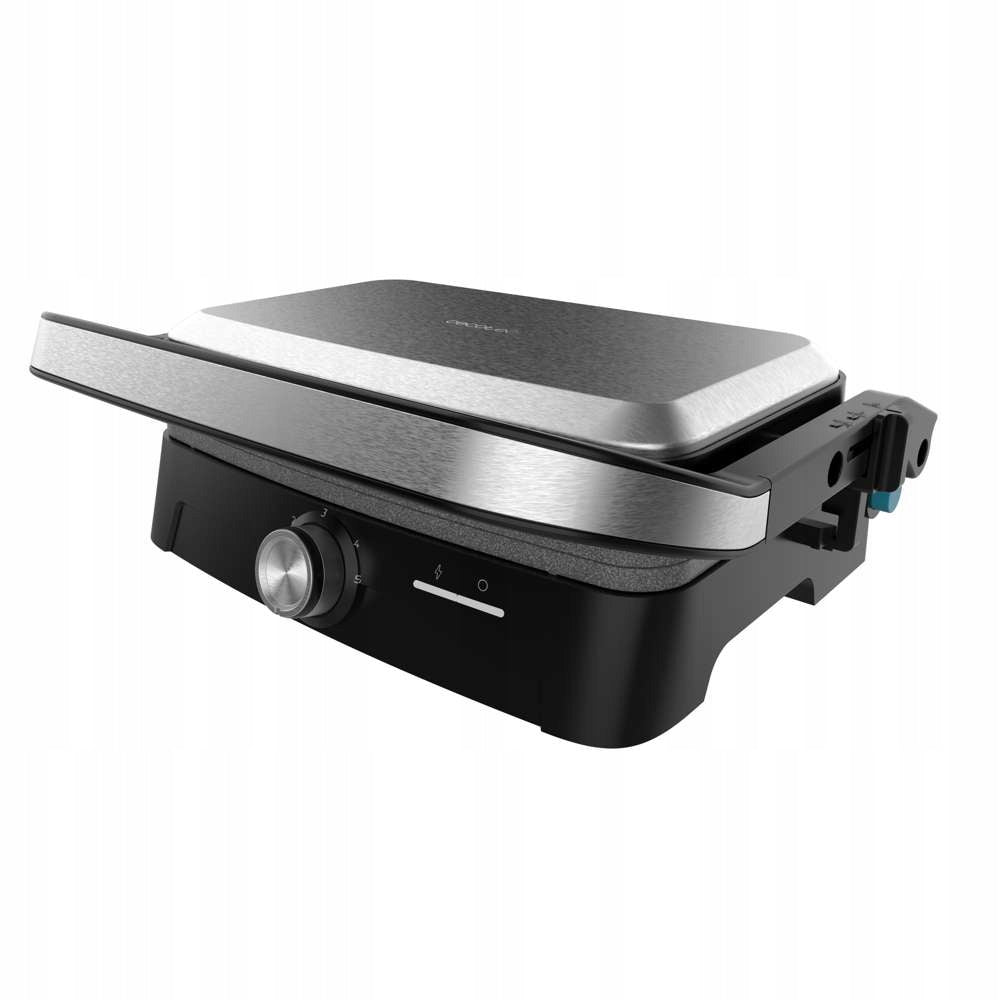 Cecotec Rock'nGrill 1500 Full Open Electric Grill Folding 1500W Silver