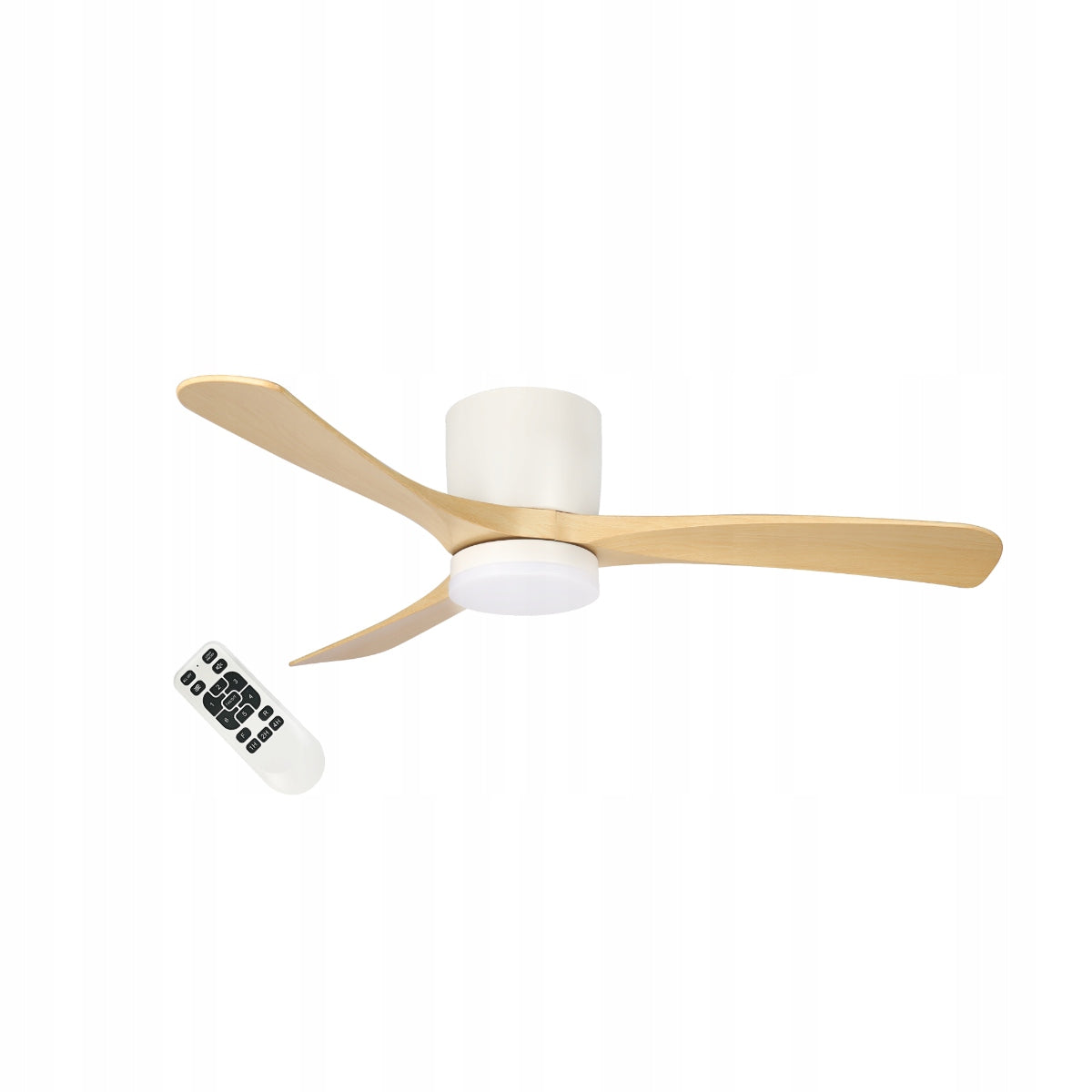 Ceiling Fan 122cm Imitation Wood DC Motor 6 Gears Remote Control Manufacturer code VFW10W