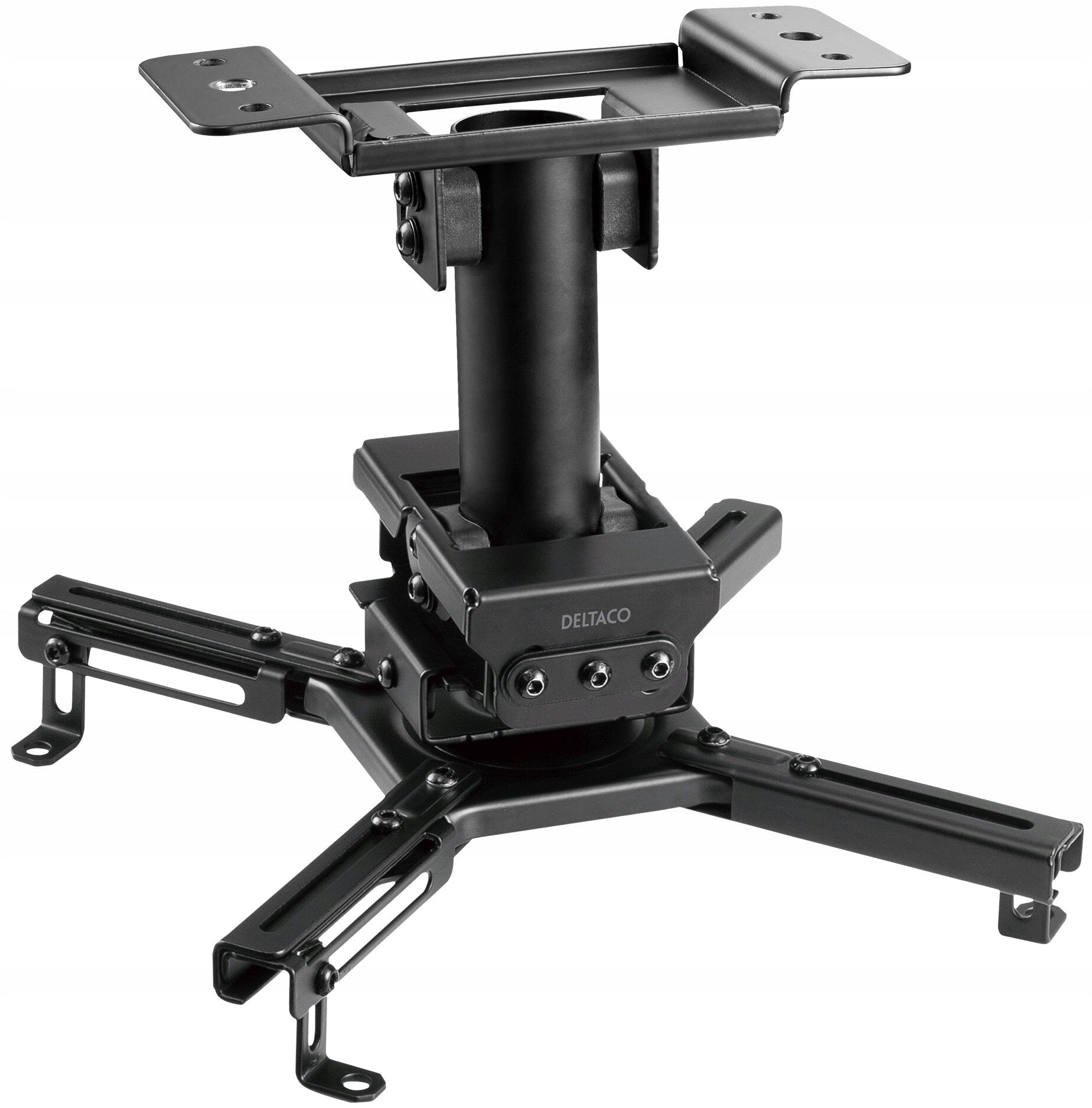 Ceiling Mount DELTACO ARM-0410 Maximum Load 45 kg Black Manufacturer code ARM-0410