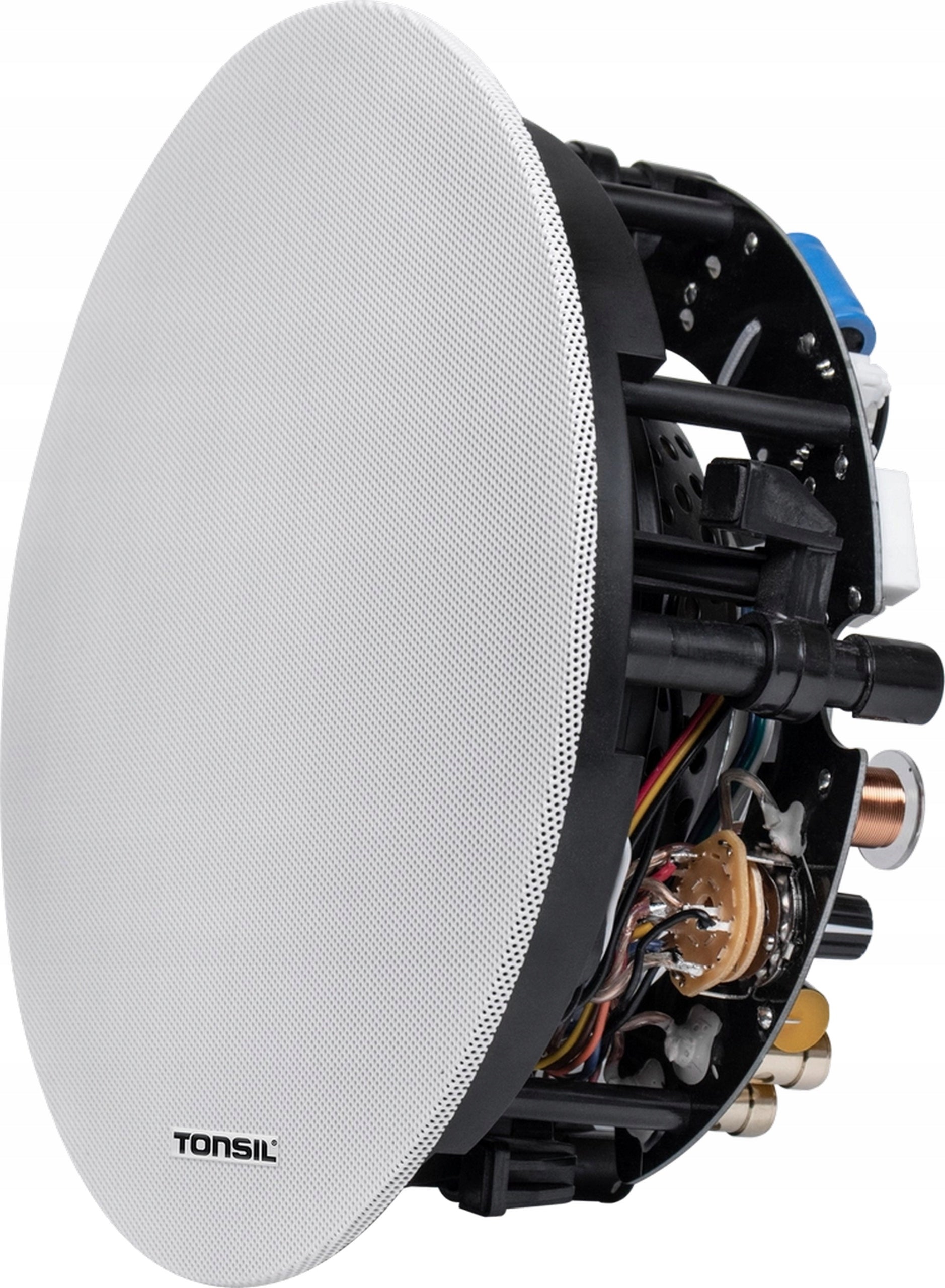 Ceiling Speaker TONSIL ZGSU 5040 Sound System 70V / 100V / 8ohm 40W White Packaging status original