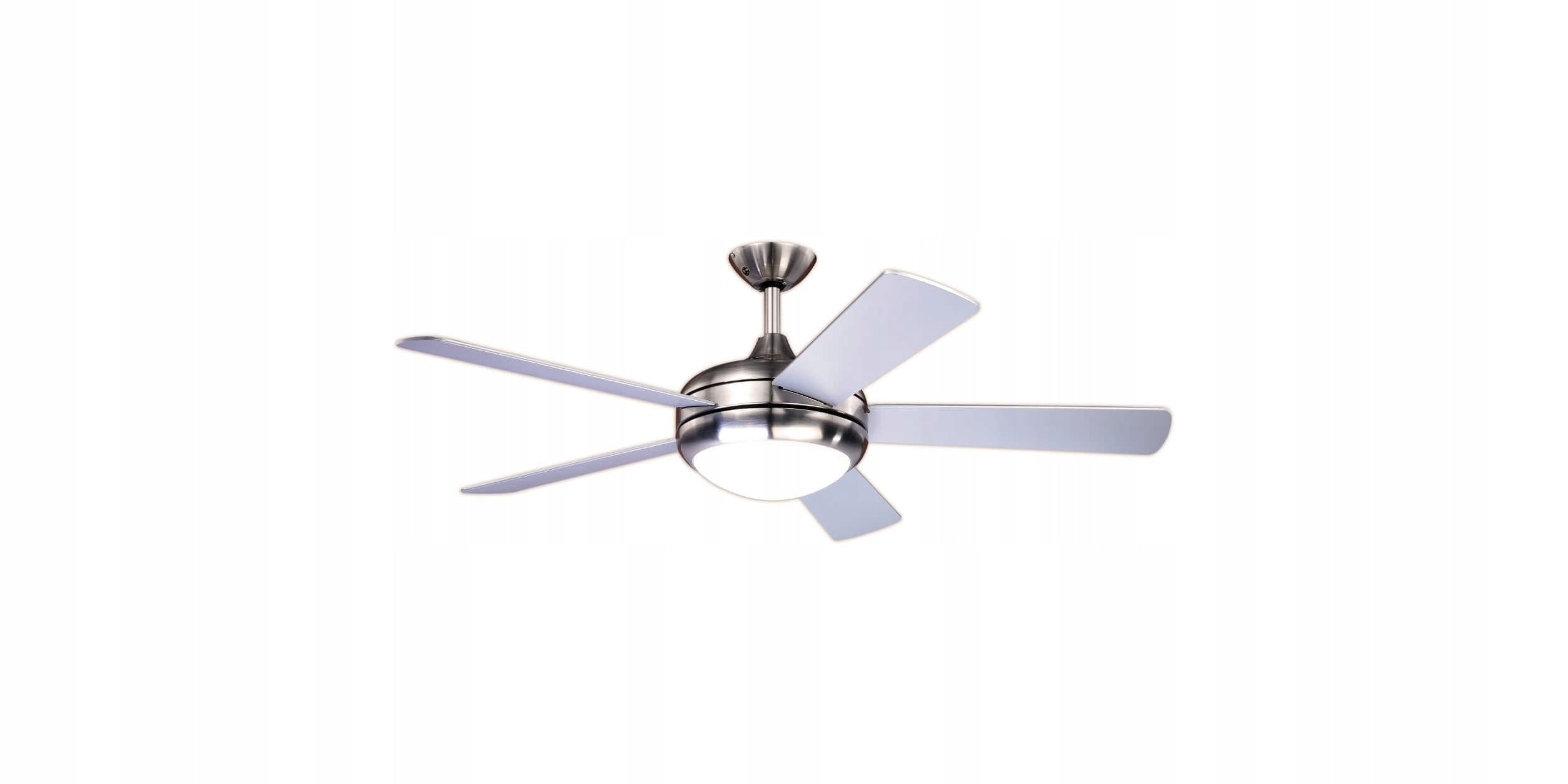Ceiling fan Ursa silver/nut 132 cm Dominant color silver/gray