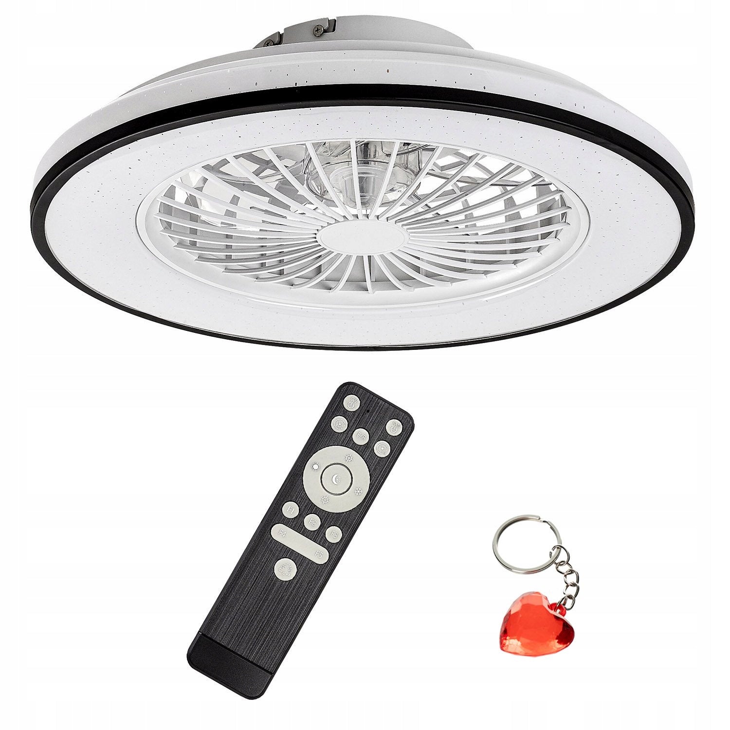Ceiling lamp with fan - 48W LED fan with remote control DALFON2 7