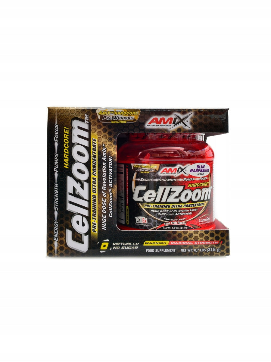 Cellzoom hardcore active 315 g Amix fruit punch Packaging status original