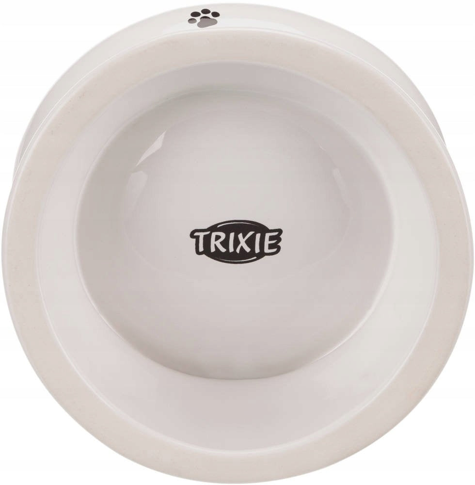 Ceramic BOWL ELEVATED for Cat FOR FOOD WATER TRIXIE 0,15L/13cm White Material ceramic