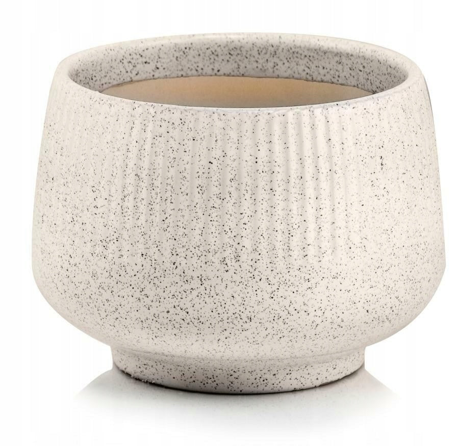 Ceramic Flower Pot Cover 26x18 cm Cream