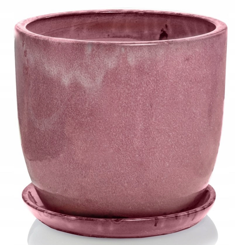 Ceramic Garden Planter with Stand Green 23x19 cm Product width 23 cm