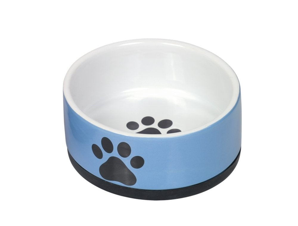 Ceramic bowl Nobby for dog/cat "Paw " with paw 0,4l Ø 14x6,5cm Brand Nobby