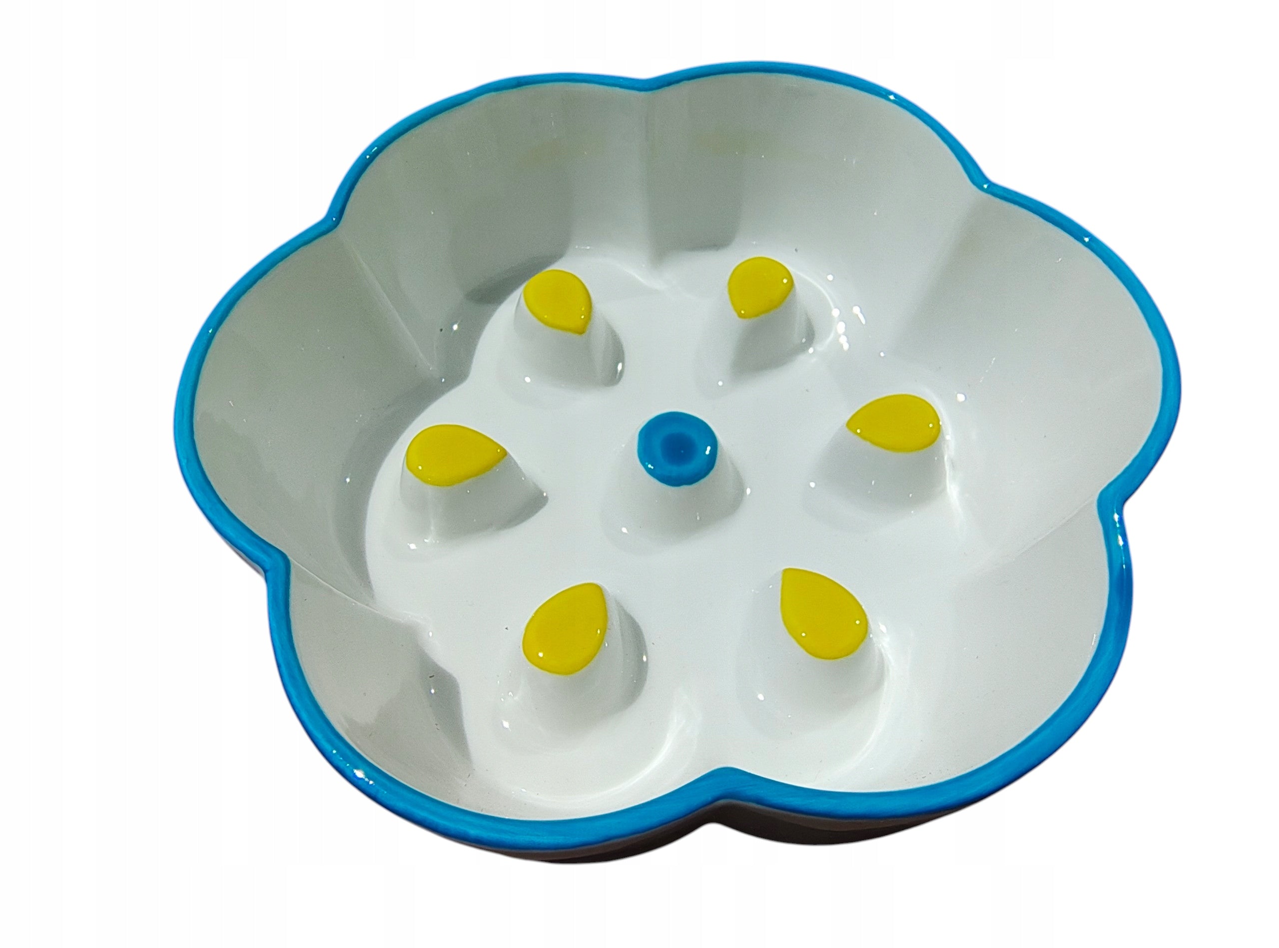 Ceramic bowl with projections slowing down food for CAT DOG 14,5 cm Manufacturer code 83042