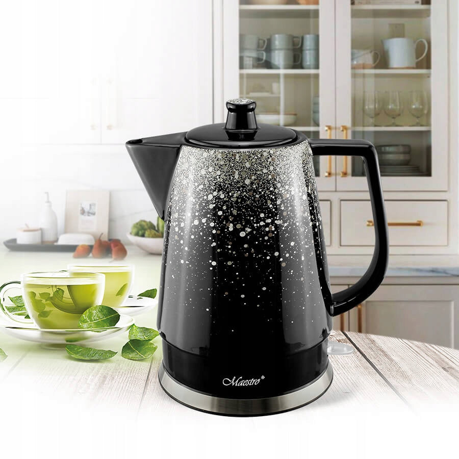 Ceramic electric kettle 1,5l 1500W | Maestro MR-074-SILVER Packaging status original