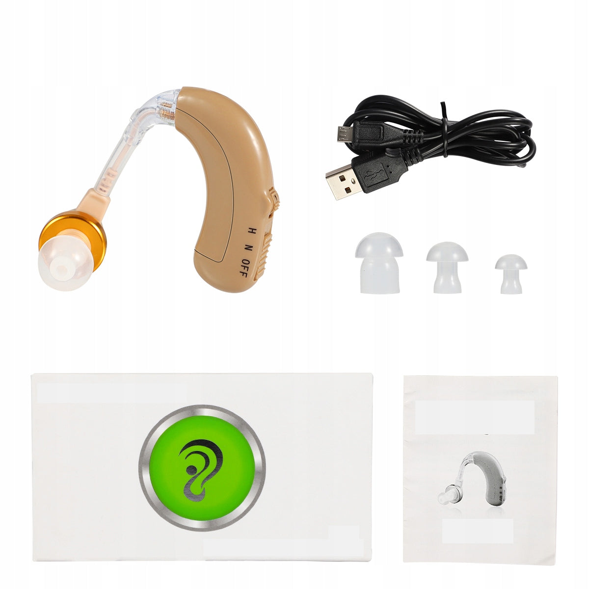 Certified Medical USB Hearing Aid Medical device no