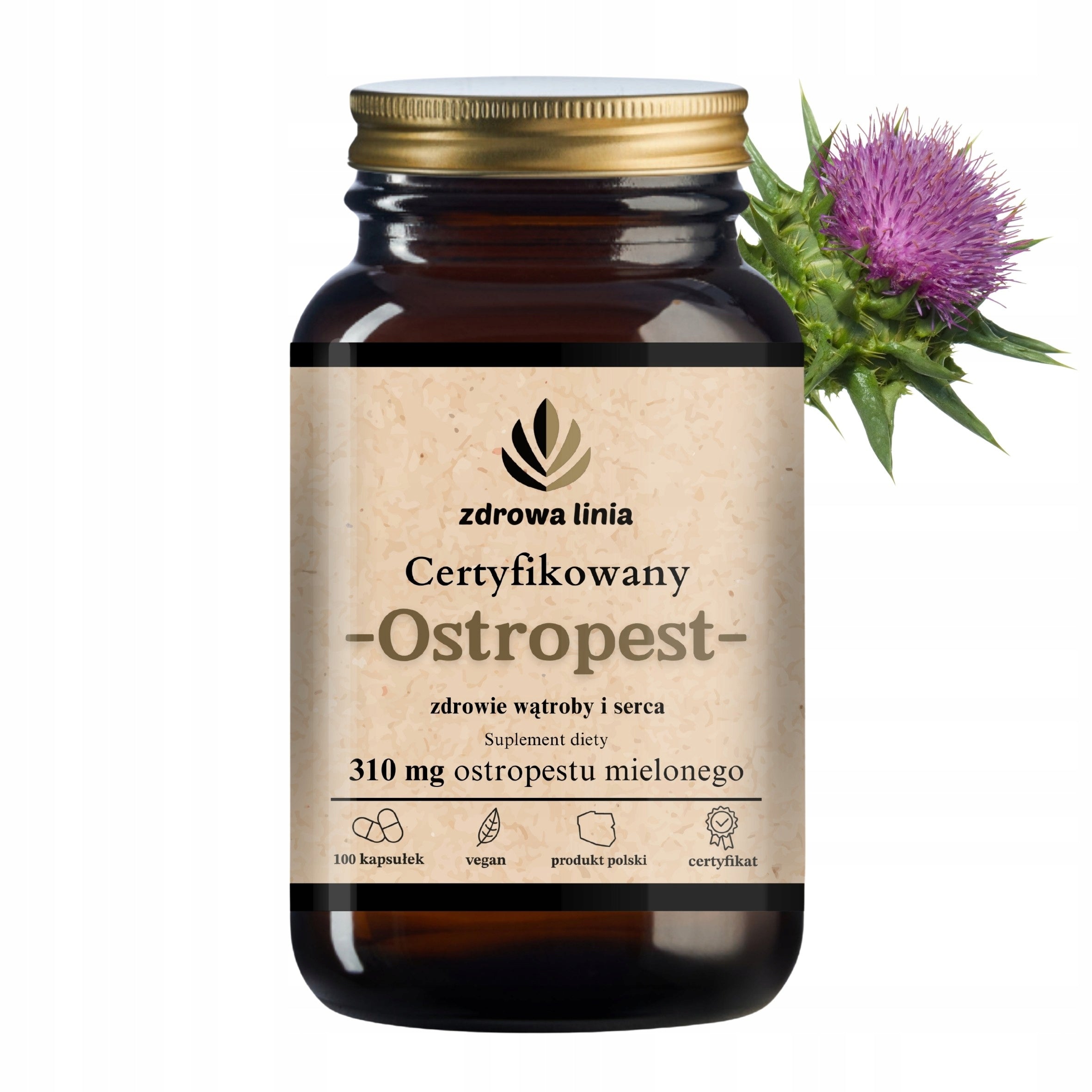 Certified Milk Thistle Liver and Heart Health 310mg Milk Thistle in One