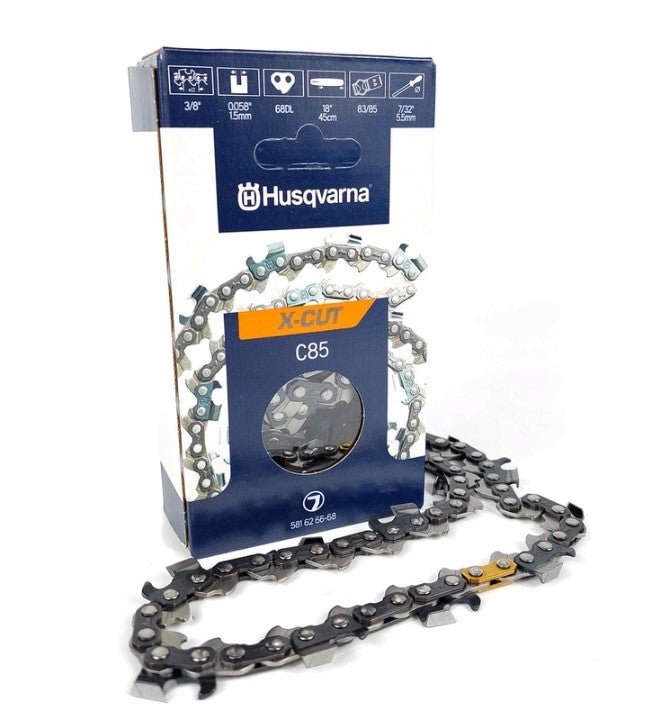 Chain Husqvarna C85 X-Cut Full CHISEL 3/8" 1,5mm 68 links ORIGINAL