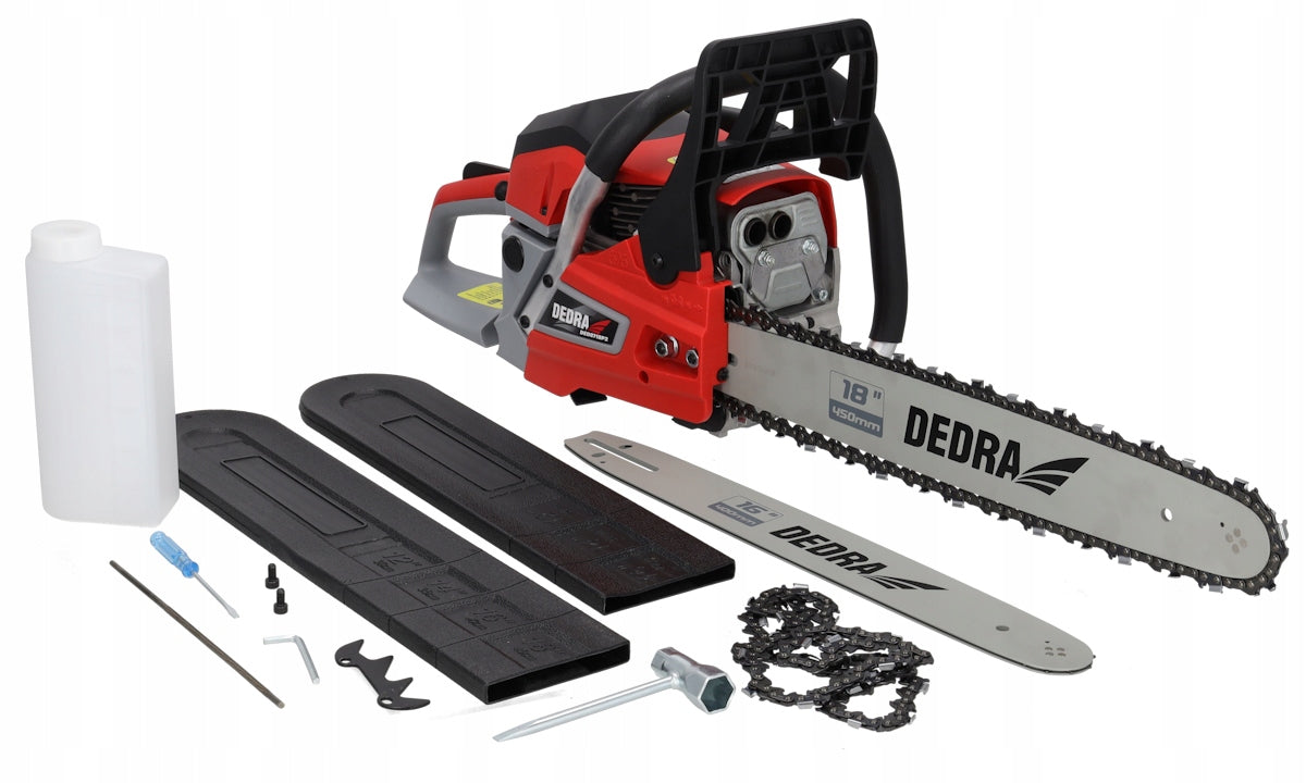 Chainsaw 2 guides 45cm 40cm 2,4kW 58cm³ DEDRA Manufacturer code DED8718P2
