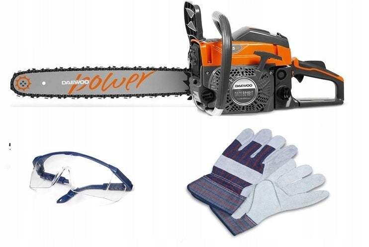 Chainsaw DAEWOO DACS5218XT 2,7KM 45cm+gloves+glasses+file European emissions standard EURO 5