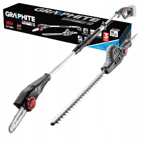 Chainsaw and hedge trimmer on boom 2in1 Energy+ GRAPHITE Manufacturer code 58G098