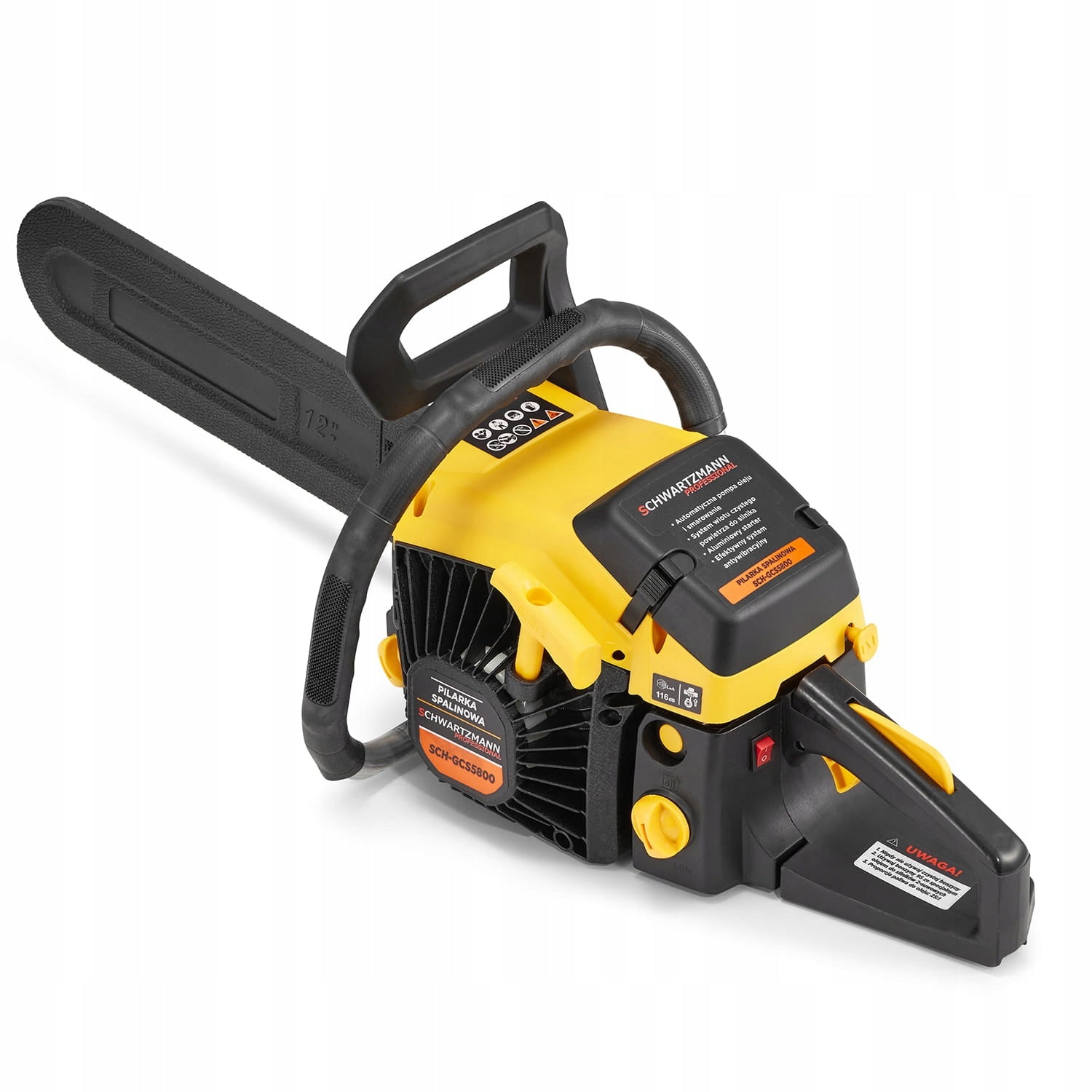 Chainsaw combustion wood saw SCHWARTZMANN Manufacturer code GCS5800
