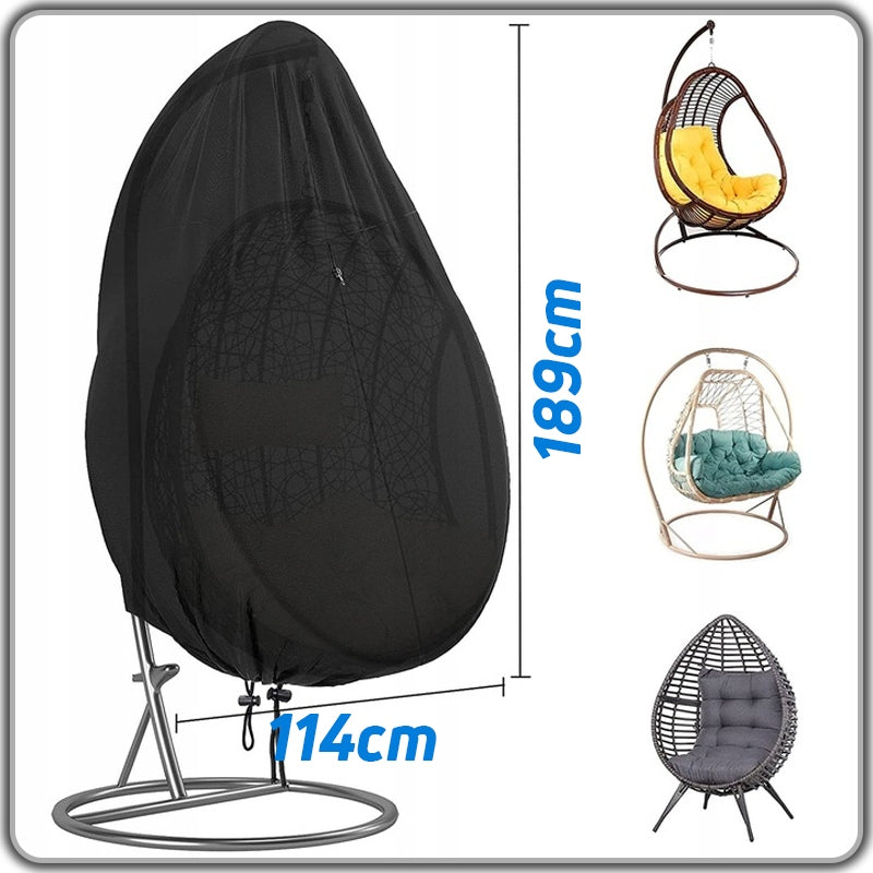 Chair Cover Hanging Cocoon Garden Swing Waterproof with Slider Manufacturer code SIGOS Pokrowiec na kosz fotel wiszący kokon