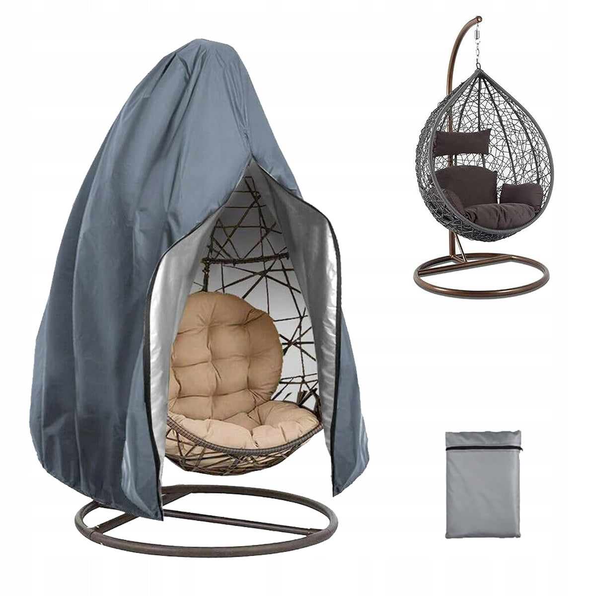 Chair Cover Hanging Double Cocoon Garden Swing Basket Manufacturer no brand