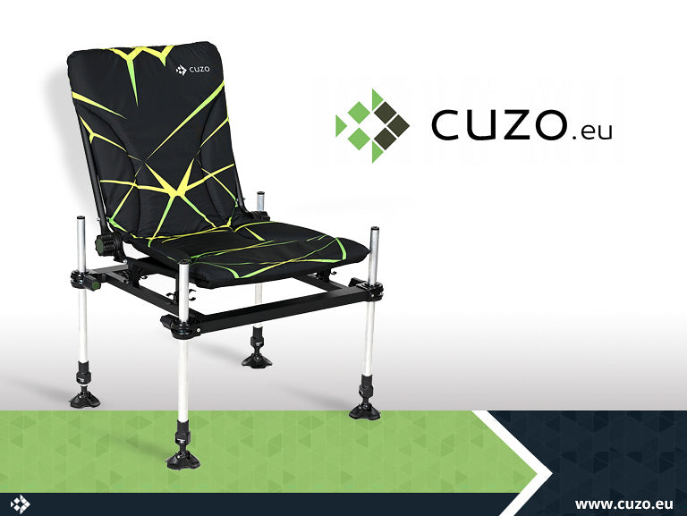 Chair F3 CUZO Method Feeder black-green FEEDER fishing chair folding Manufacturer code F3