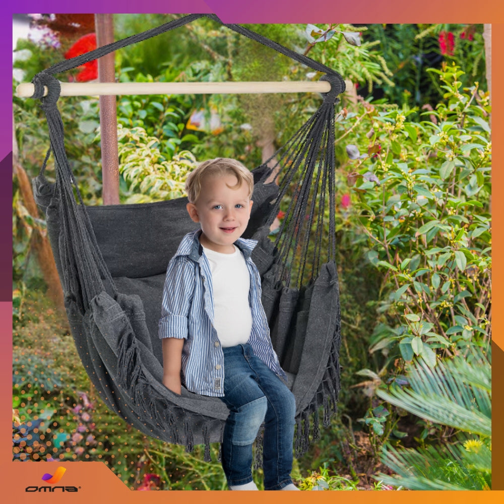 Chair Hanging Chair Brazilian Swing Garden Hammock For Balcony BOHO Manufacturer Omna