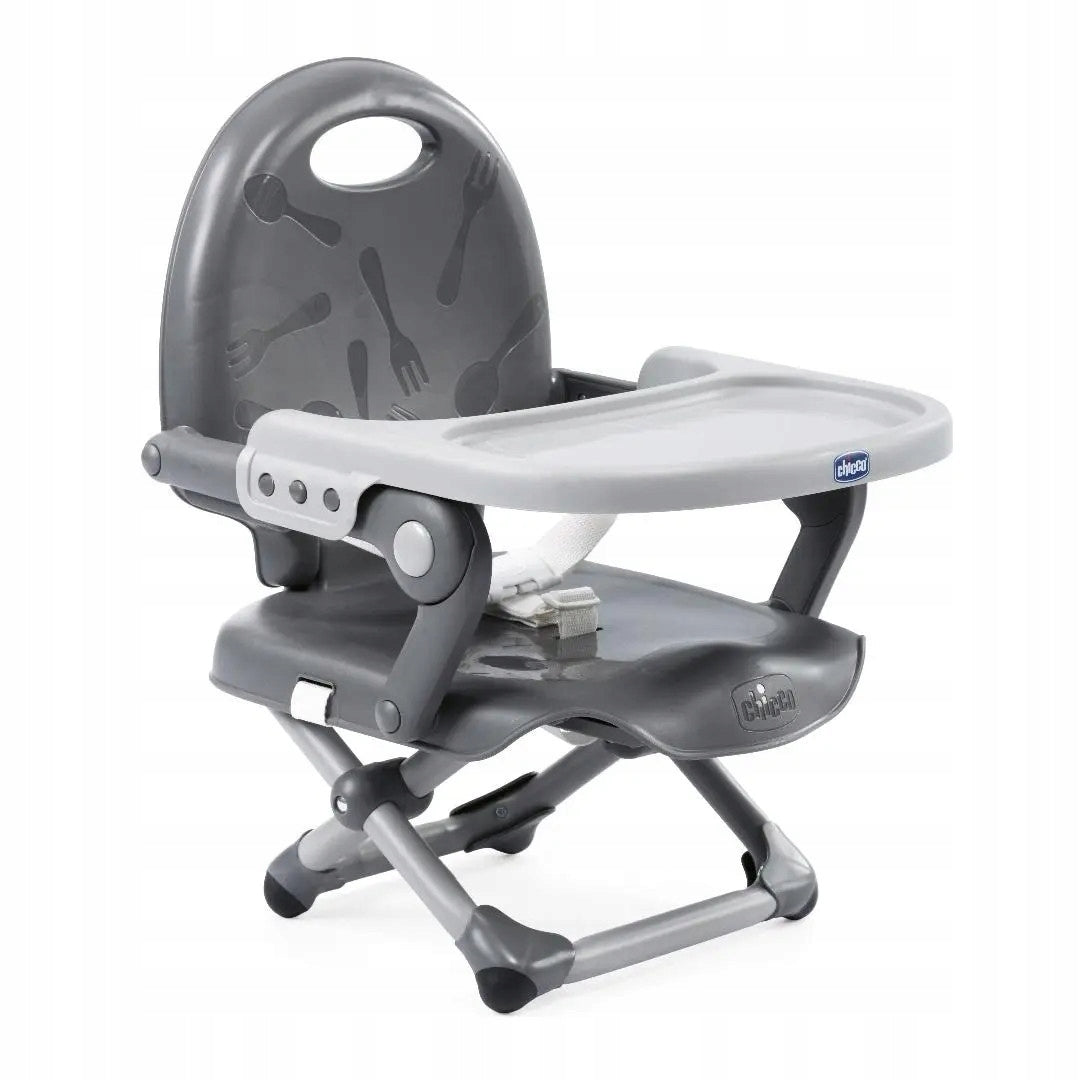 Chair Pocket Snack dark grey 6-36m