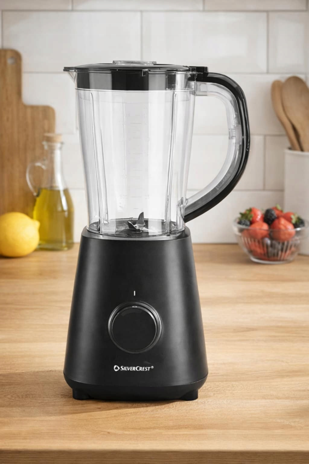 Chalice Blender SilverCrest Solid Spacious Chalice 1,5l 500w BLACK Manufacturer code 500273_2504
