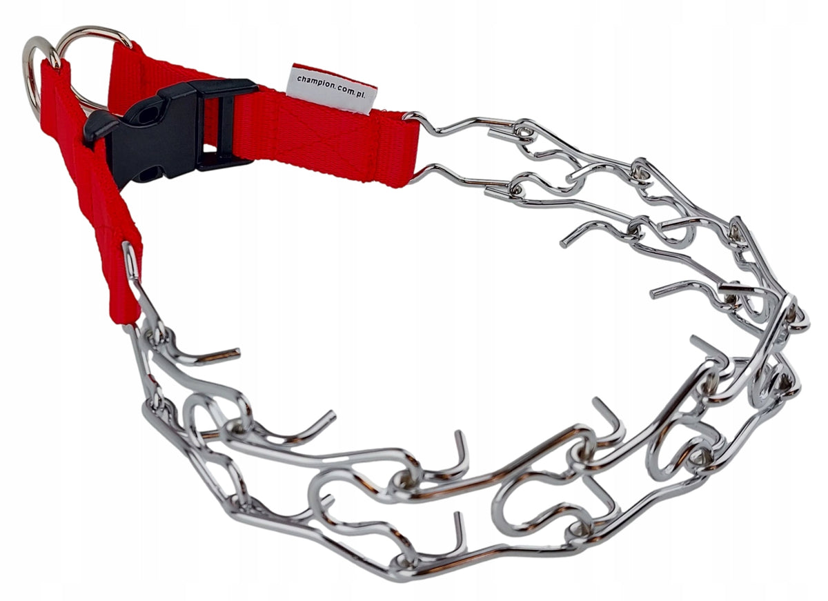 Champion Dog Earring with Latch on Tape Roz. T2 Red Manufacturer code MKO 2T (R)