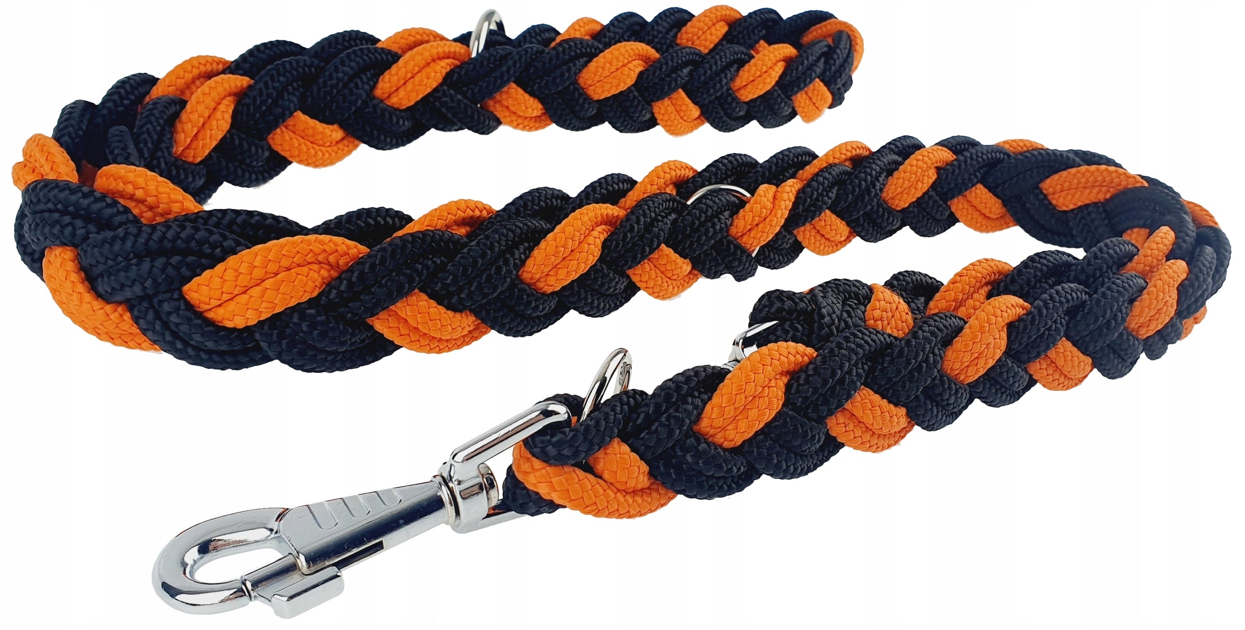 Champion Lanyard for Big Dog 2.5m Adjustable Braid Black Orange Brand Champion