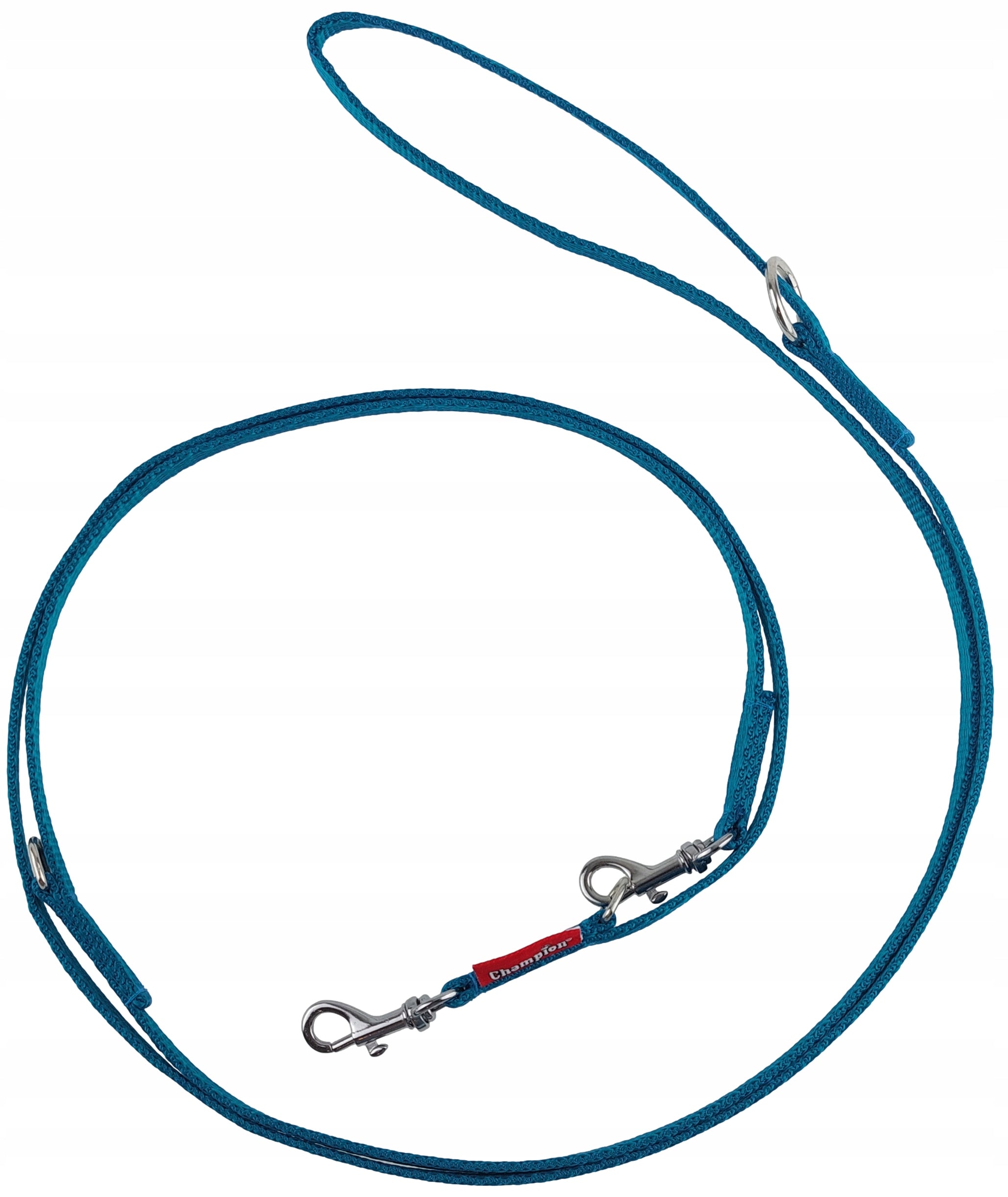 Champion Lanyard for Small Dog Tape Adjustable 300cm Tape 1,0cm Turquoise Brand Champion