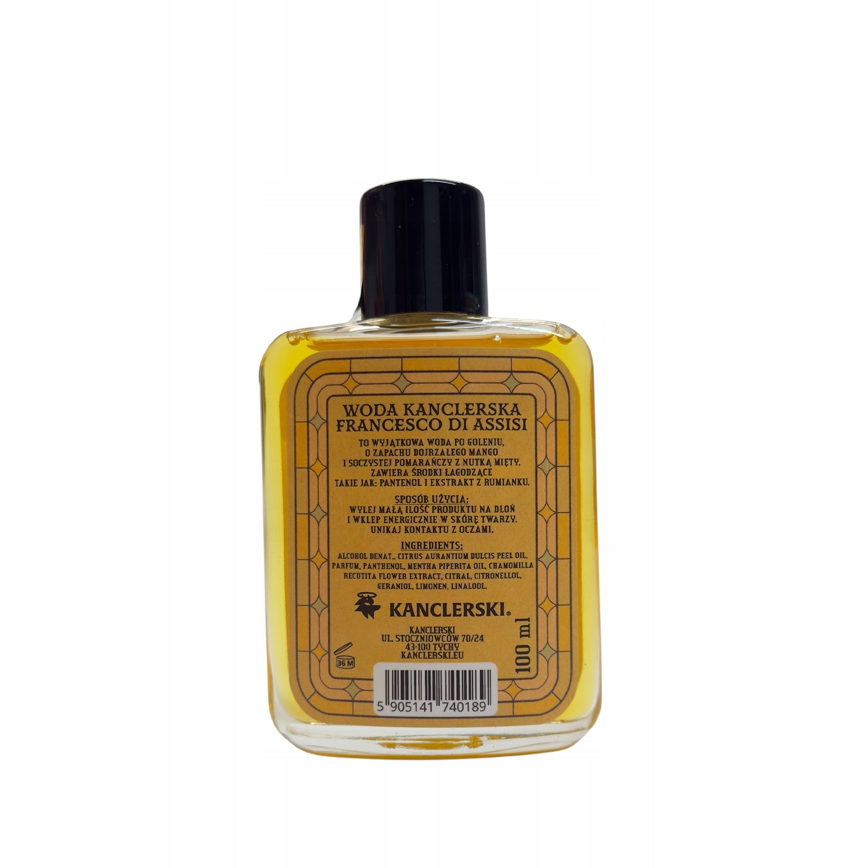 Chancellery of FRANCESCO DI ASSISI (100 ml) Manufacturer code WODAKANCLERSKAFRANCESCO