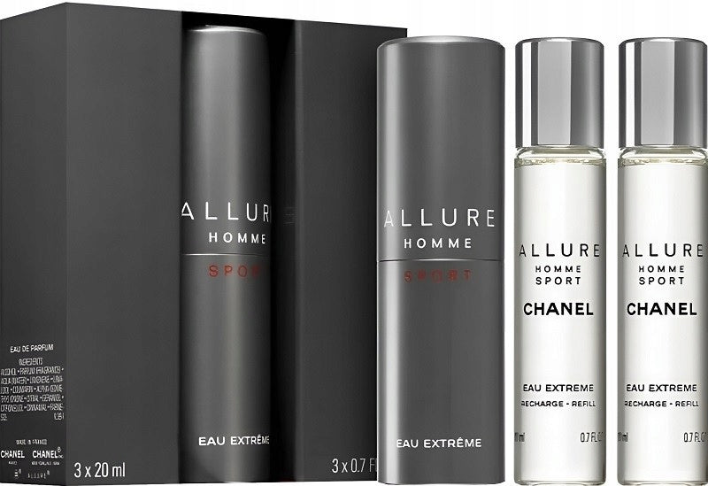 Chanel Allure Homme Sport Eau Extreme Eau de Parfum - 60ml (3x20ml) OZDO